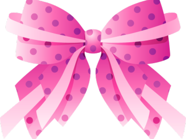 Pink Hair Bows Clipart - Png Download (640x480), Png Download