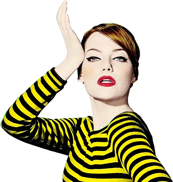 Png's Da Emma Stone - Emma Stone Snl Clipart (677x710), Png Download