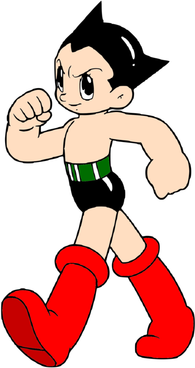 Astro Boy Art Style Clipart (985x811), Png Download