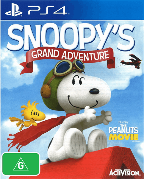The Peanuts Movie - Peanuts Movie Snoopy's Grand Adventure Ps4 Cover Clipart (600x600), Png Download
