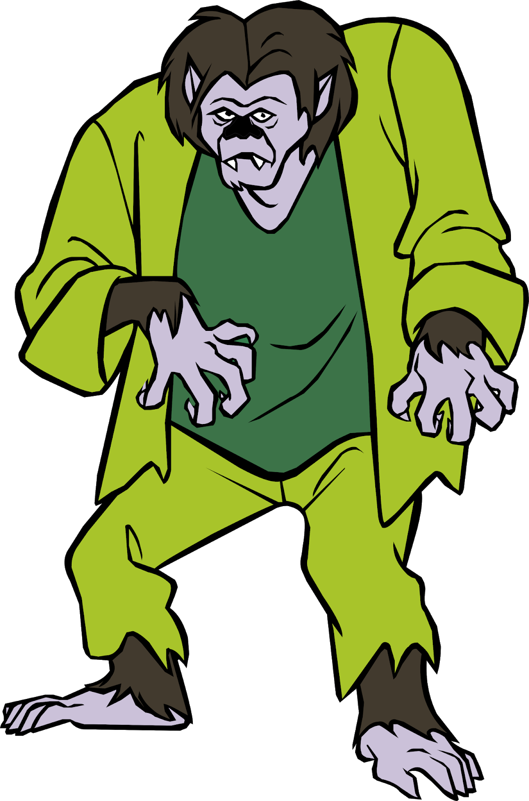 Scooby Doo Cartoon - Scooby Doo Monsters Cartoons Clipart (1056x1600), Png Download