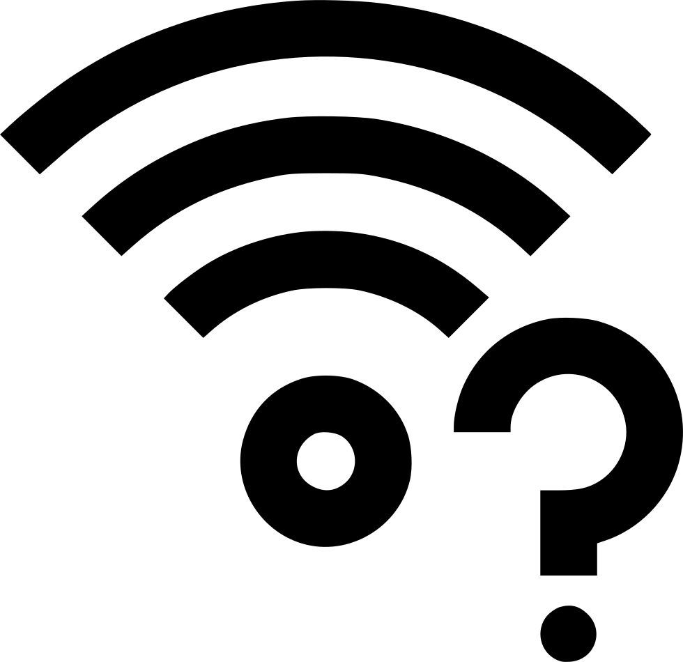 Question Mark Comments - Se Fundan Los Estándares De Wi Fi Clipart (980x950), Png Download