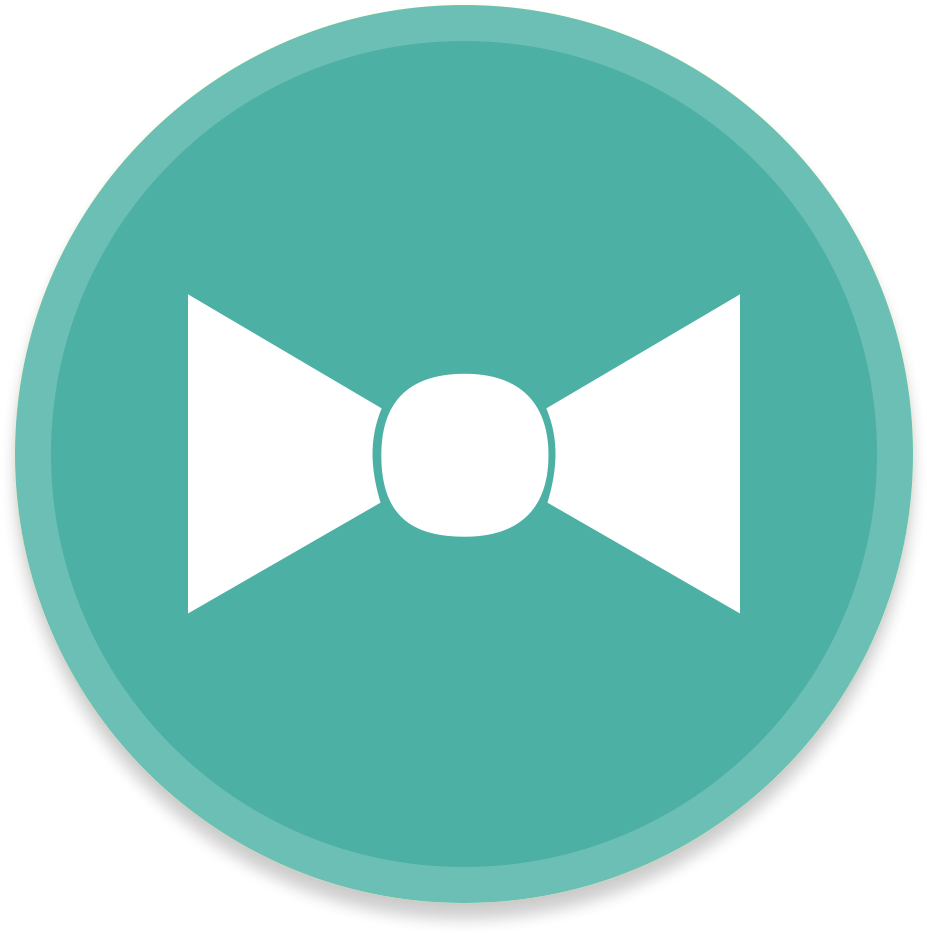 Bowtie Icon - Moño Icono Png Clipart (1024x1024), Png Download