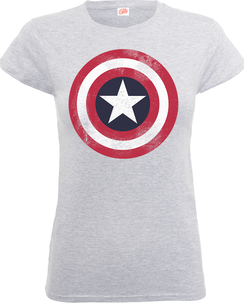 Marvel Avengers Assemble Captain America Distressed - Camiseta De Los Vengadores Clipart (804x1000), Png Download