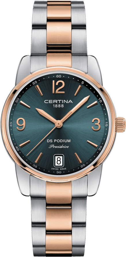 Ds Podium Lady 33mm - Certina Ds Podium Lady Clipart (484x1040), Png Download