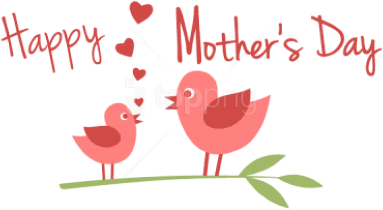 Free Png Bird Fly Mothers Day Png Png Images Transparent - Mothers Day Clipart Png (850x442), Png Download