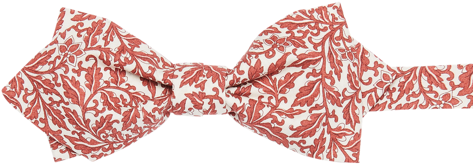 Get The Liberty Stafford Bowtie In Orange Online - Paisley Clipart (960x1440), Png Download