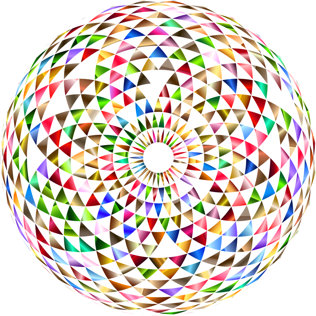 Mandala Toroid Geometric Png Image - Getty Villa Clipart (1280x1280), Png Download