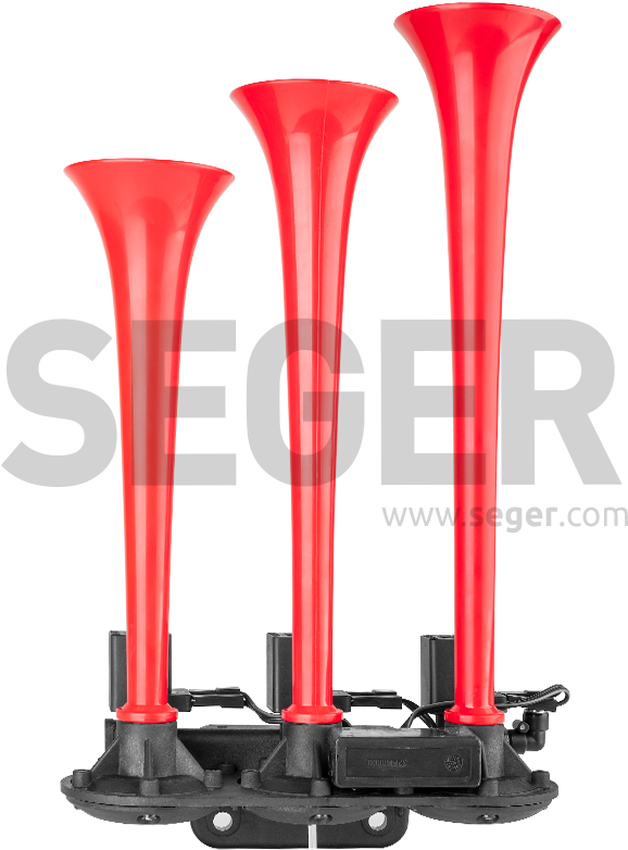 86ec Air Horn With Three Plastic Trumpets - Vase Clipart (800x800), Png Download