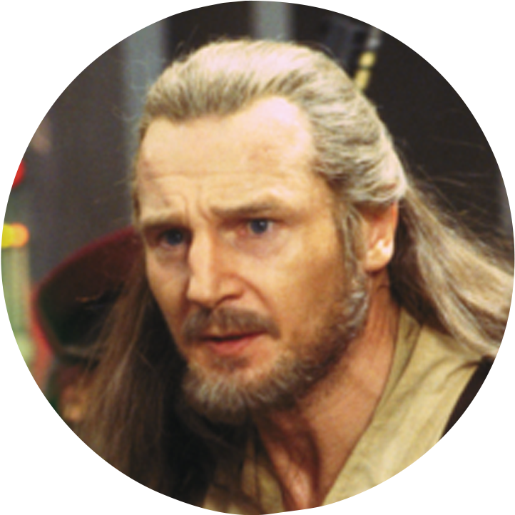 Qui-gon Jinn - Qui Gon Jinn Clipart (722x722), Png Download