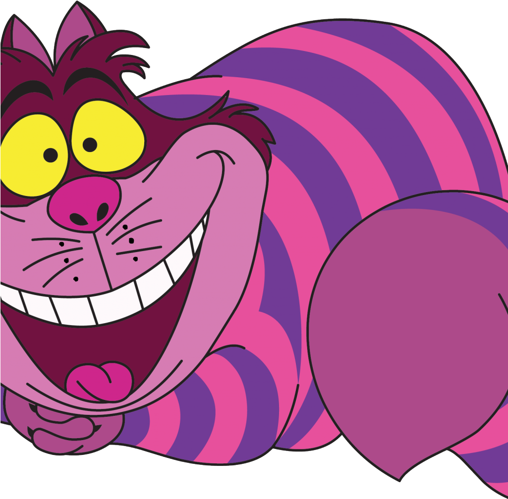 Cheshire In Alice In Wonderland Clipart (1024x1024), Png Download