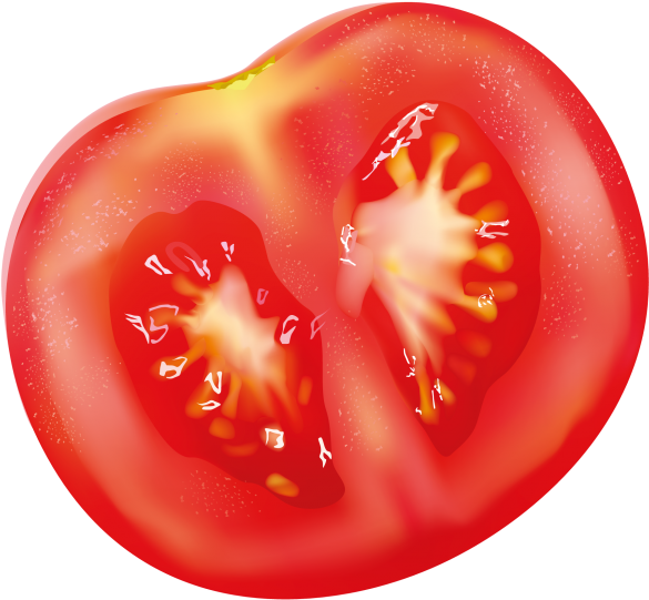 Tomato - Plum Tomato Clipart (866x650), Png Download
