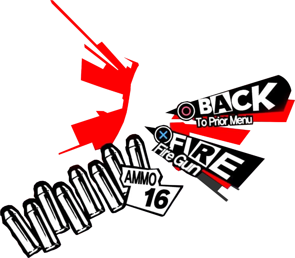 Persona5 Sticker - Graphic Design Clipart (1024x898), Png Download