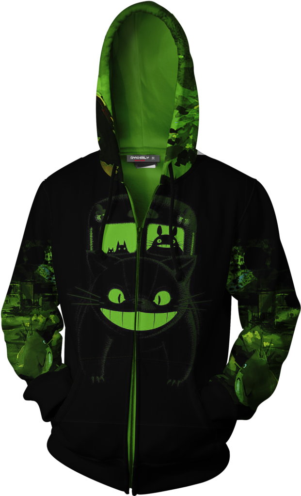 You're Totoro I Bet - Hulk Hoodie Clipart (1024x1024), Png Download