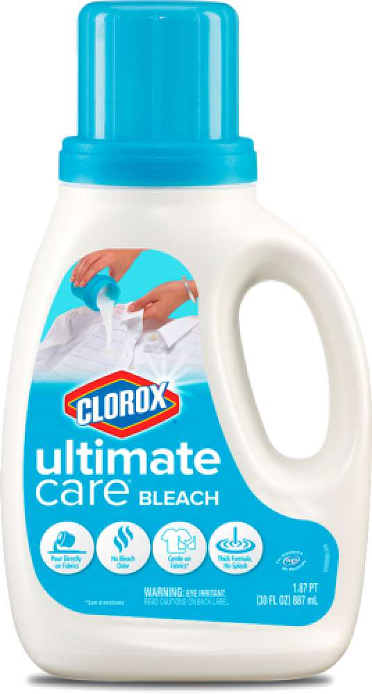 Clorox Ultimate Care Bleach Clipart (536x1000), Png Download