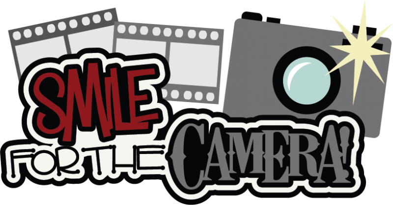 Clipart Child Camera - Smile For The Camera Clip Art - Png Download (800x418), Png Download