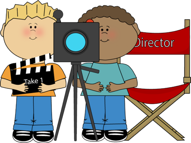 Photo Camera Clipart Motion Picture Camera - Stop Motion Clip Art - Png Download (640x480), Png Download