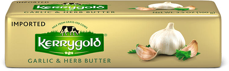 Kerrygold Garlic And Herbs Butter Clipart (800x800), Png Download