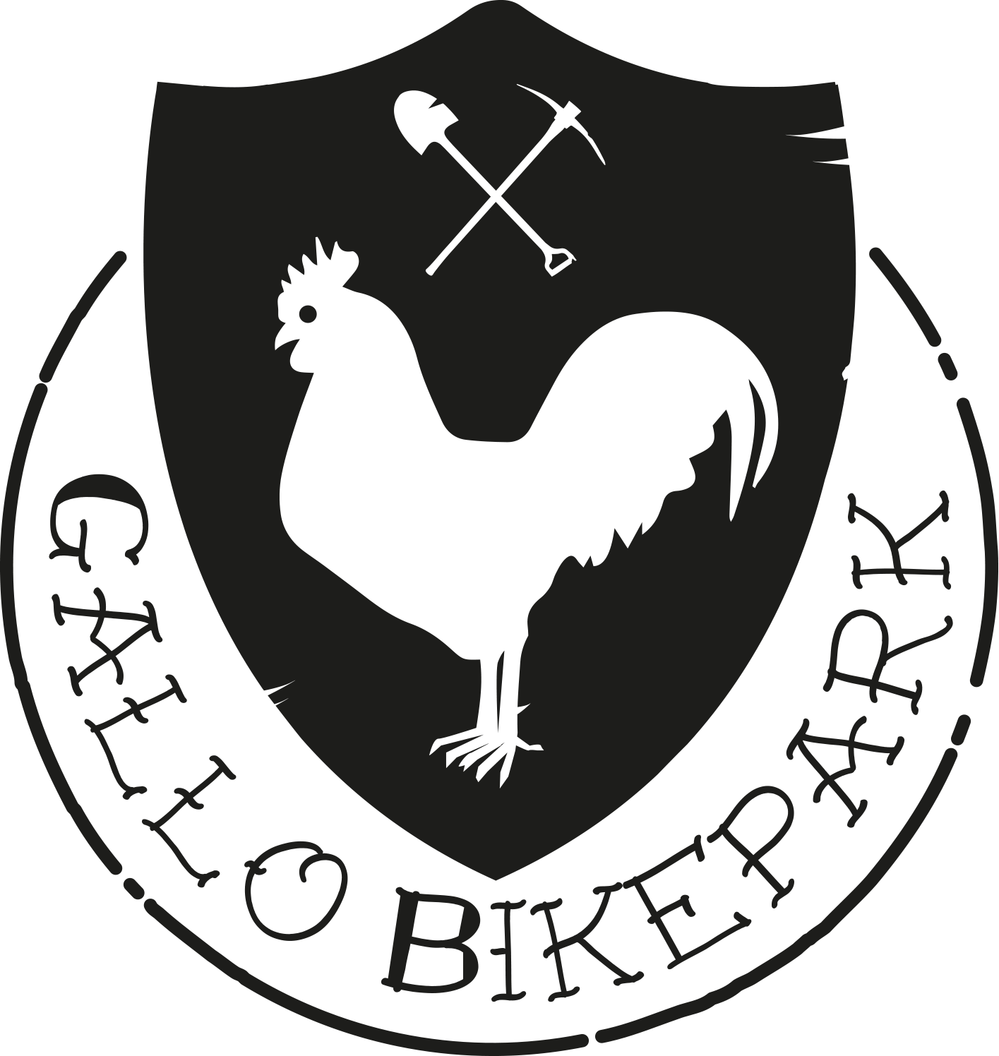 Gallo Bike Park - Rooster Clipart (1415x1496), Png Download