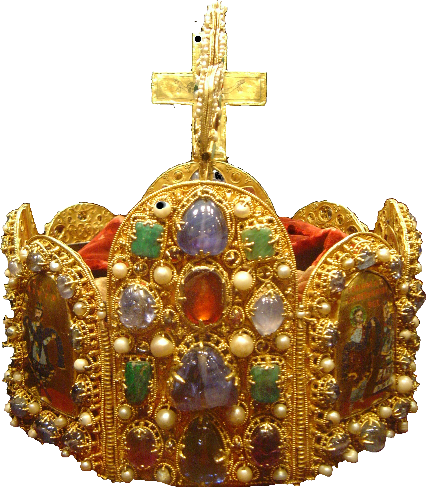 Holy Roman Empire Crown Cutout - Holy Roman Empire Clipart (1712x1958), Png Download