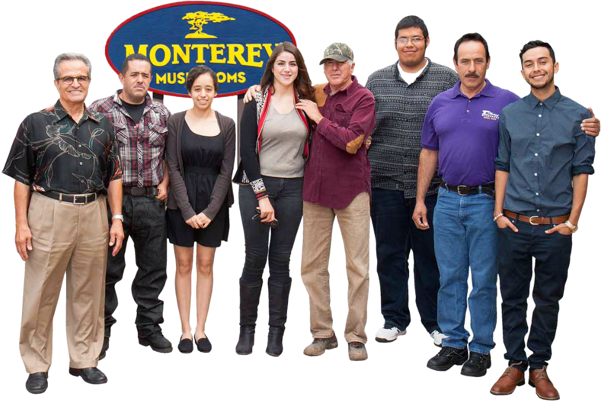 Monterey Mushrooms Team Photo - Monterey Mushrooms Florida Clipart (1208x818), Png Download