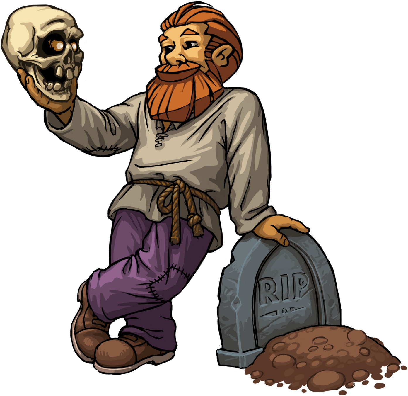 Keeper Official Site Download - Graveyard Keeper Press Kit Clipart (1573x1600), Png Download