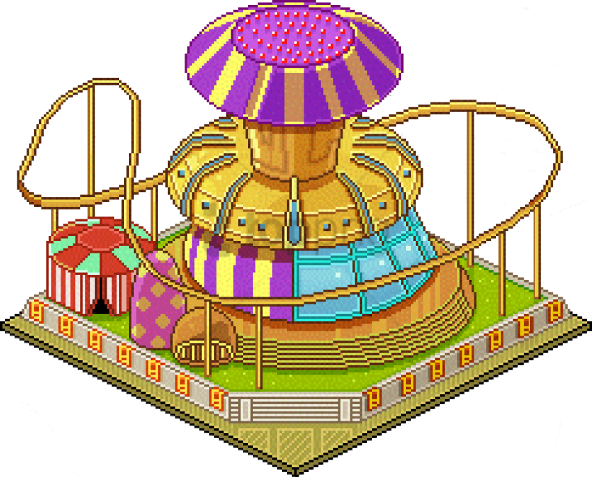 Free Png Carnival Games Png Png Image With Transparent - Carnival Pixel Art Clipart (850x685), Png Download