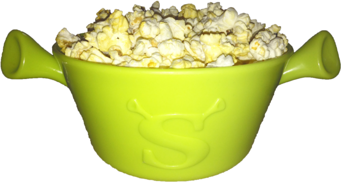 Shrek Popcorn Photo Shrekpopcornbowl - Açaí Na Tigela Clipart (720x537), Png Download