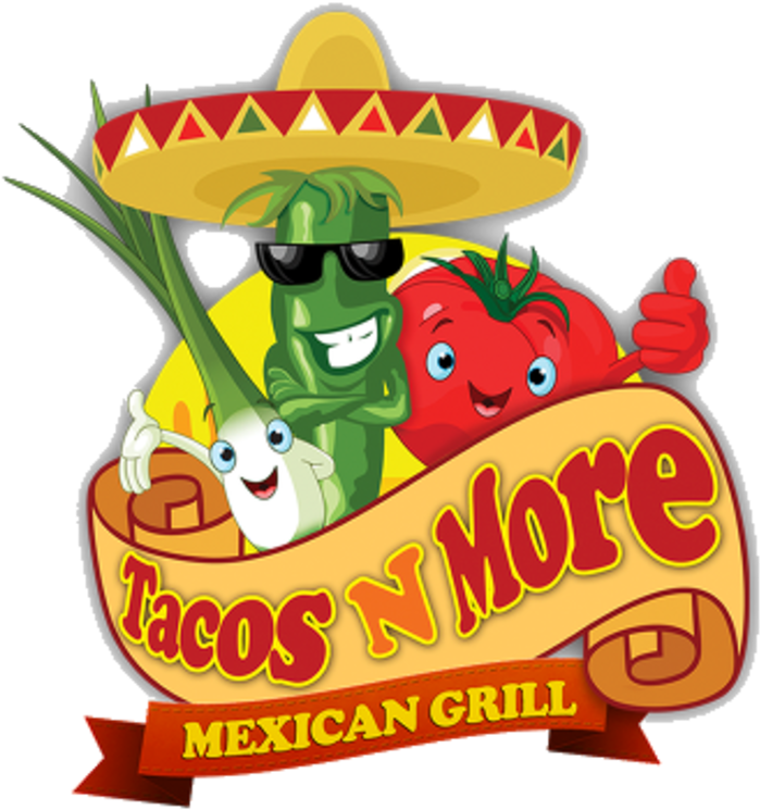 Tacos N More Mexican Grill 2 - Tacos N More Clipart (800x800), Png Download