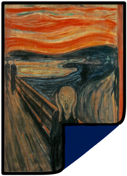 The Scream Smart Cloth - Edvard Munch Clipart (600x600), Png Download
