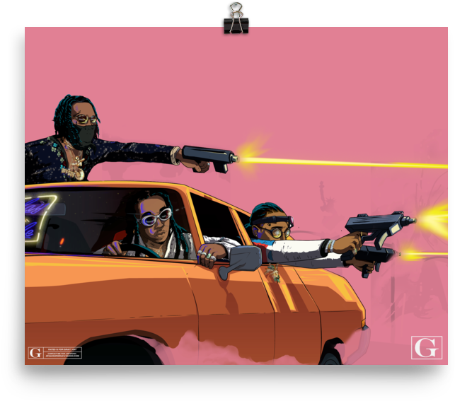 Prints - Antique Car Clipart (1000x1000), Png Download