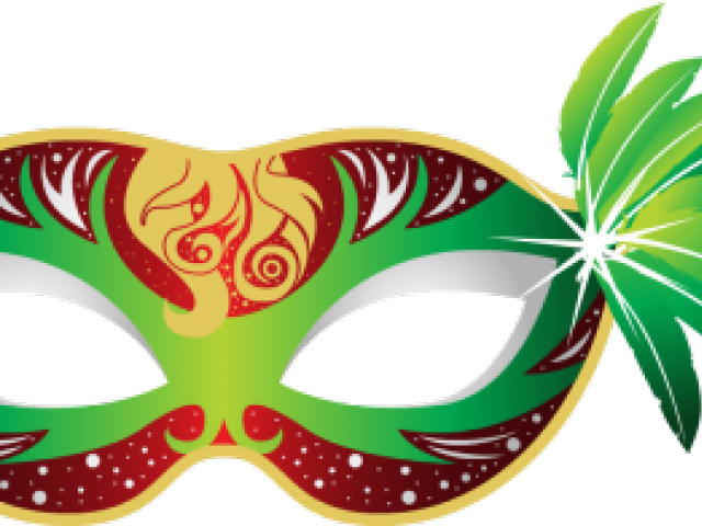 Carnival Mask Clipart Printable - Carnival Masks Clipart - Png Download (640x480), Png Download