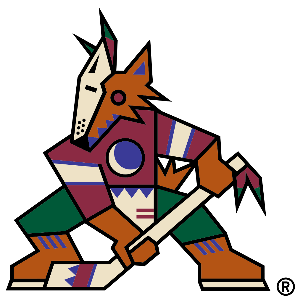 More Free Coyote Png Images - Arizona Coyotes Kachina Logo Clipart (1024x1024), Png Download
