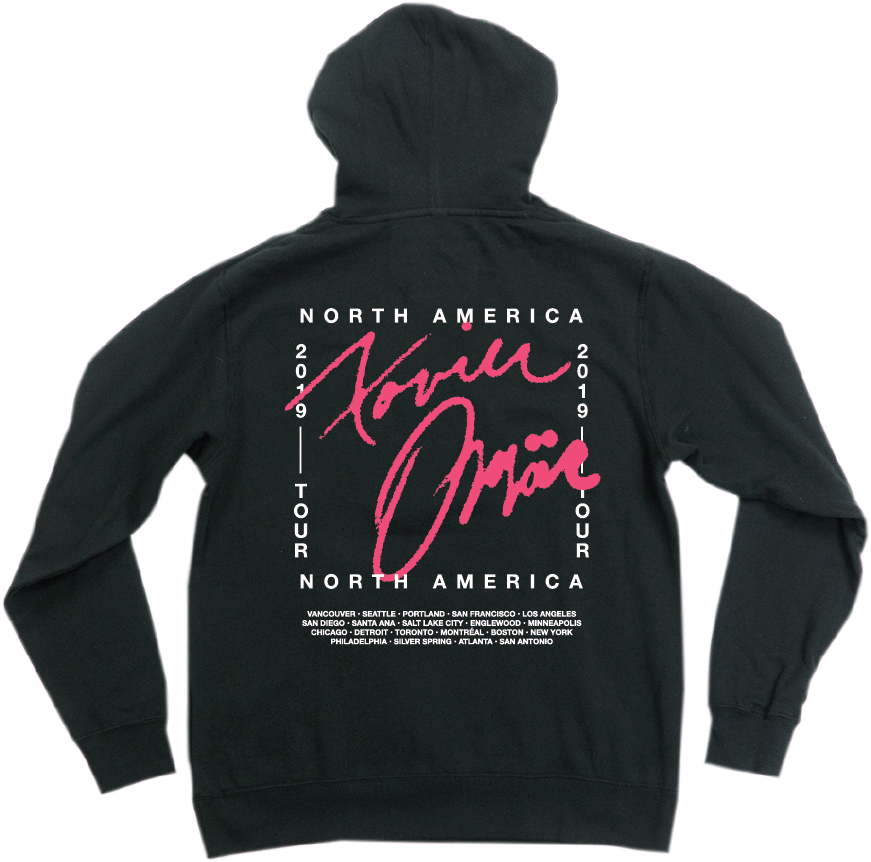 North America Tour Hoodie - Lil Dicky Brain Merch Clipart (1000x1000), Png Download