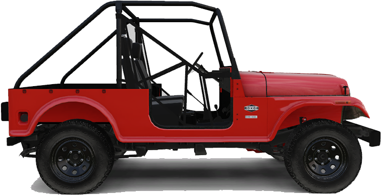 2019 Mahindra Automotive North America Roxor Offroad - Mahindra Side By Side Clipart (800x450), Png Download