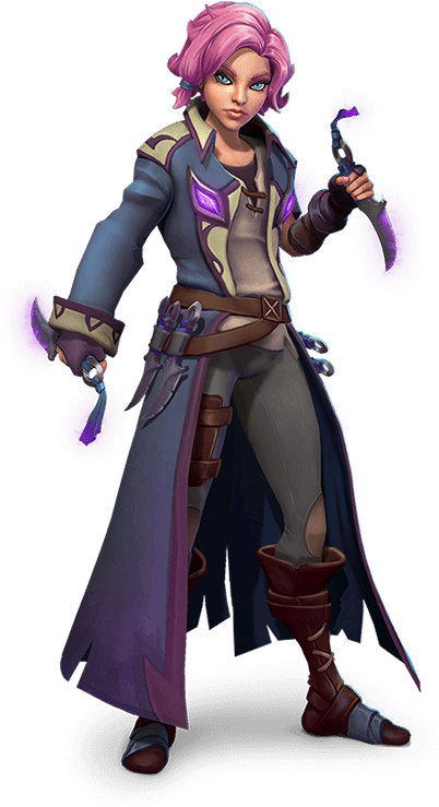 Maeve - Paladins Maeve Clipart (500x744), Png Download