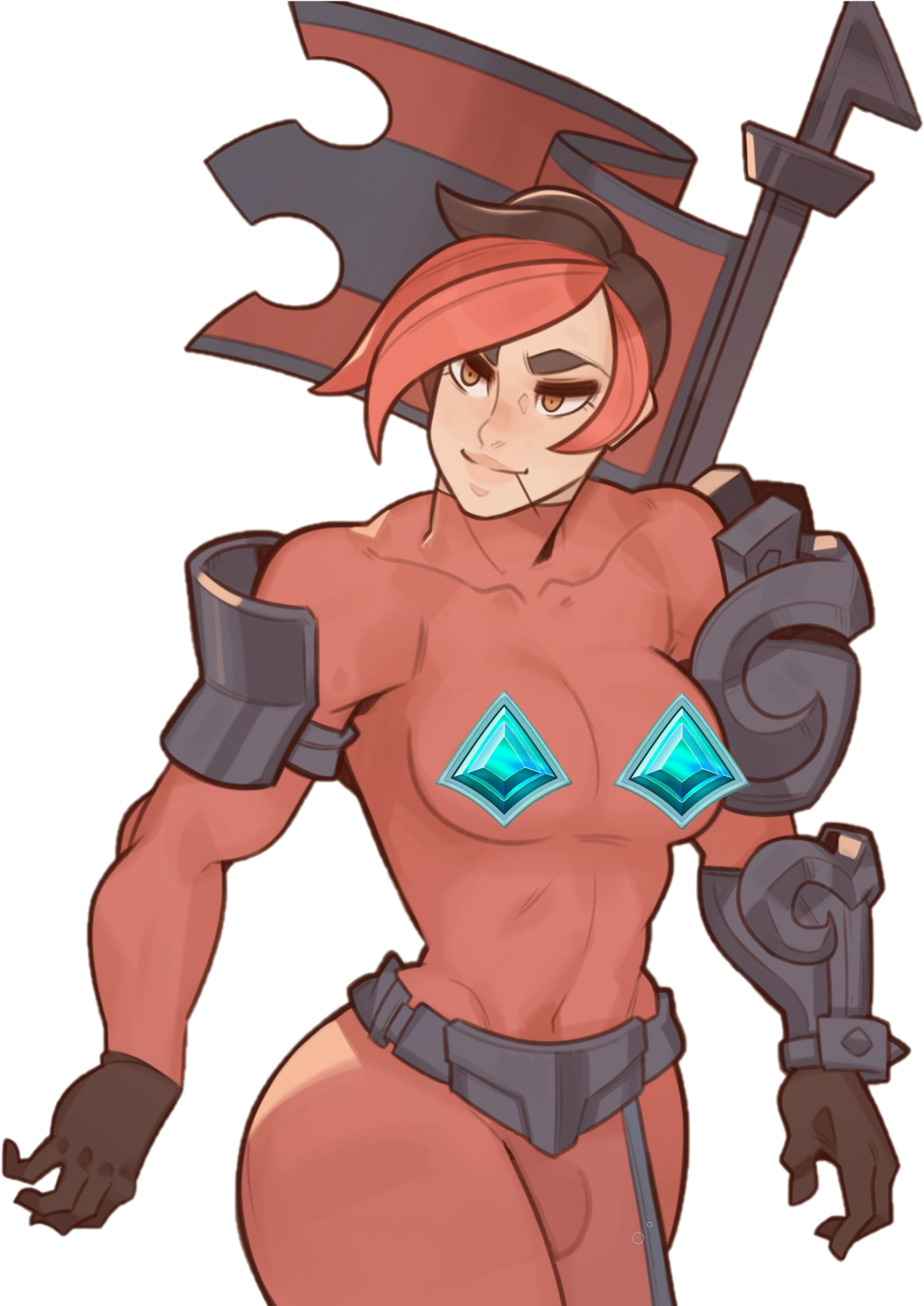 View Samegoogleiqdbsaucenao Trash , - Paladins Ash Fanart Clipart (1373x1800), Png Download