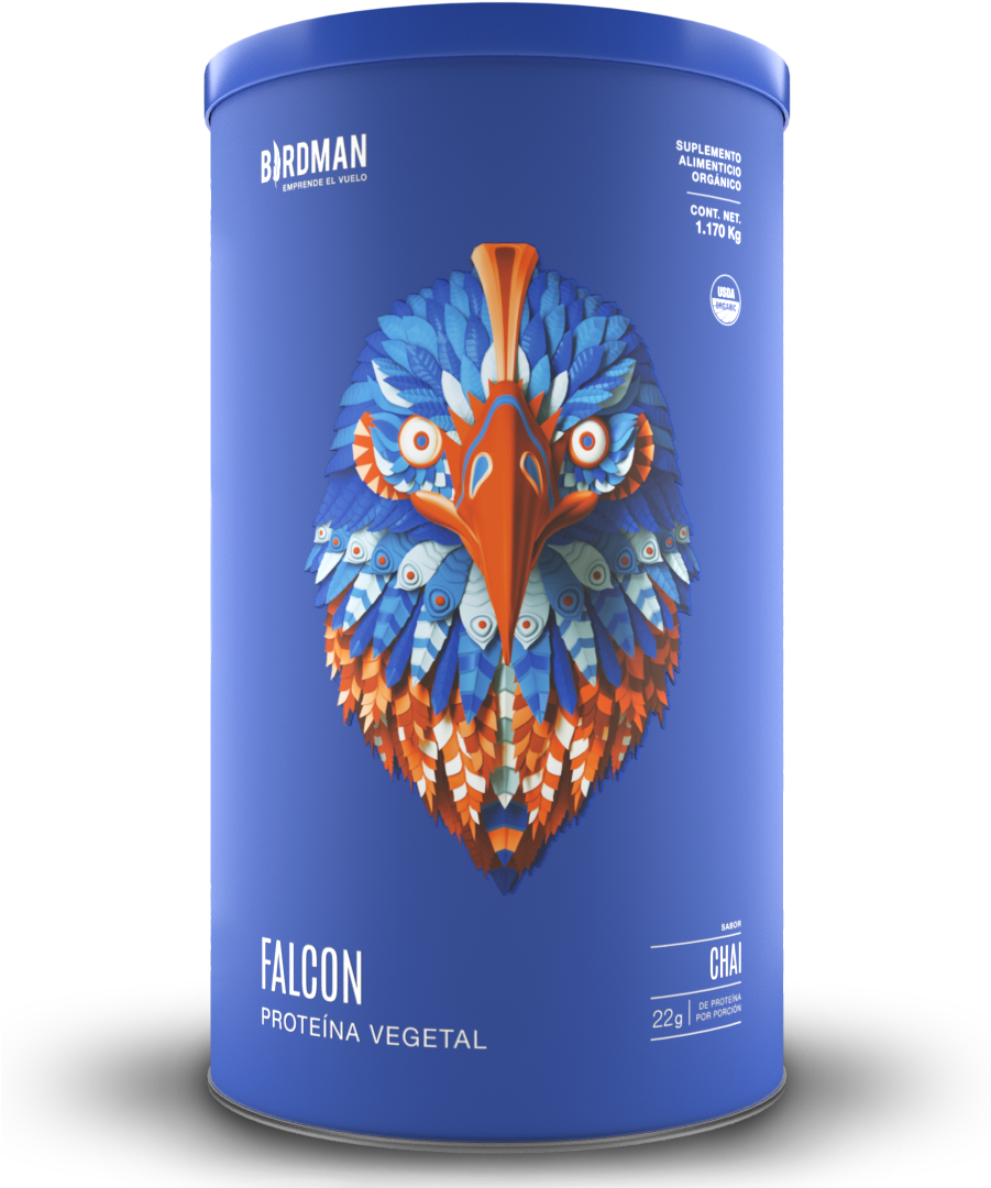 Falcon Protein Chai - Proteina Falcon Clipart (901x1080), Png Download