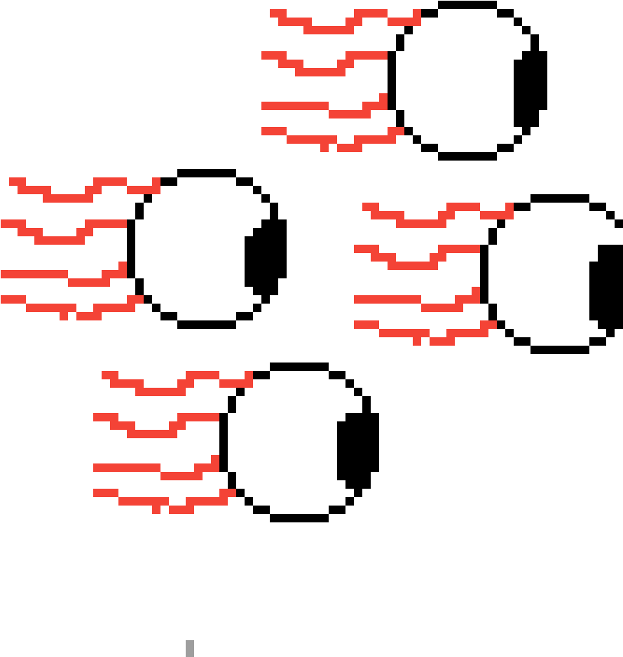 Buncha Creepy Eyeballs - Circle Clipart (889x937), Png Download