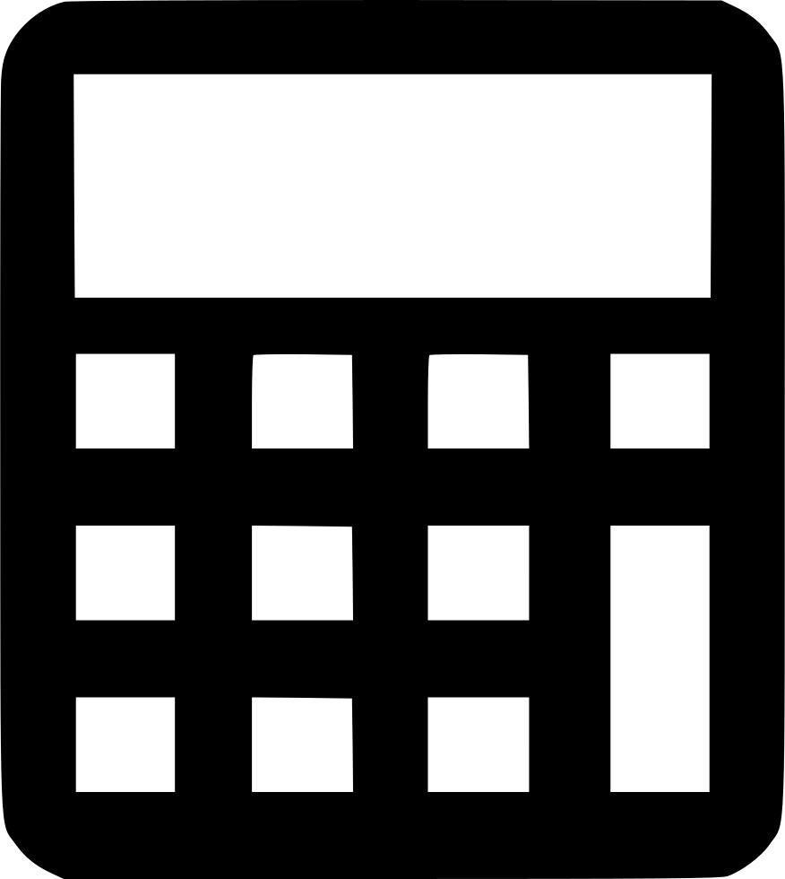Png File Svg - Health Calculator Icon Clipart (876x980), Png Download