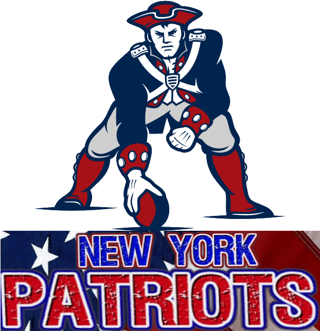 August 21, 2016 621 × 650 New York Patriots - New England Patriots Logo Transparent Clipart (622x644), Png Download