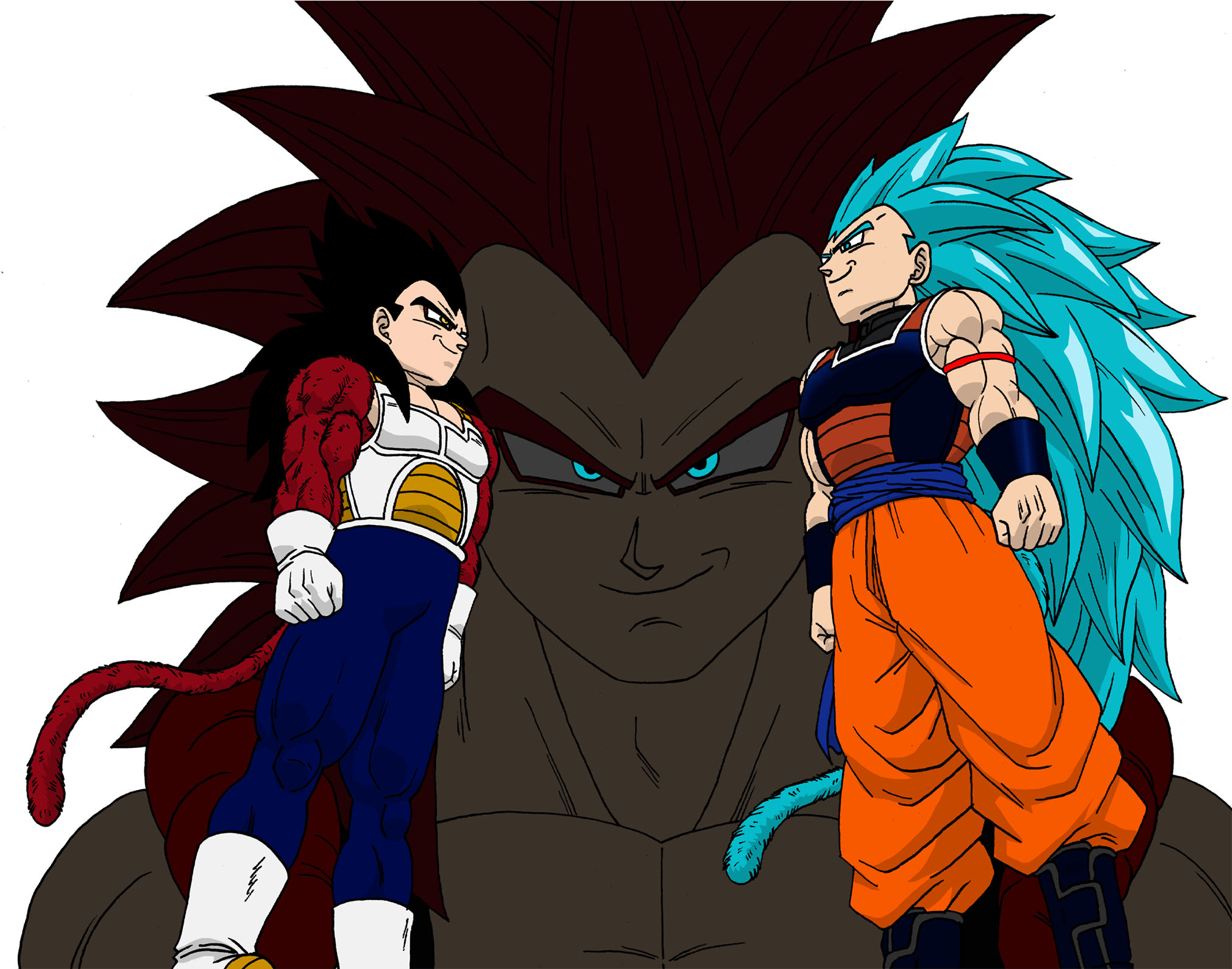 It All Comes Down To This - If Raditz Turned Good Part 13 Clipart (2048x1590), Png Download