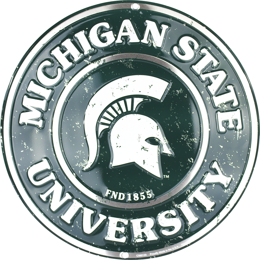 Michigan State University Signs Clipart (1000x1000), Png Download