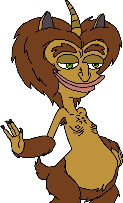 458 X 680 7 0 - Big Mouth Hormone Monster Clipart (458x680), Png Download