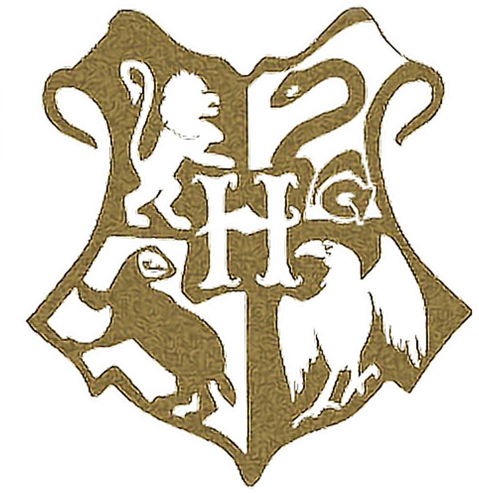 Harrypotter Hogwarts Hogwartshouses Gryffindor Slytheri - Harry Potter Crest Clipart - Png Download (988x1018), Png Download