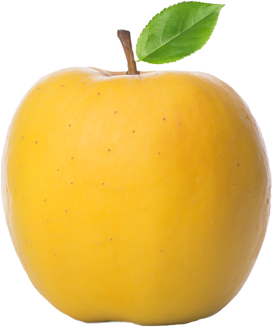 Yellow Transparent Apples For Sale - Yellow Apple Clipart (700x801), Png Download