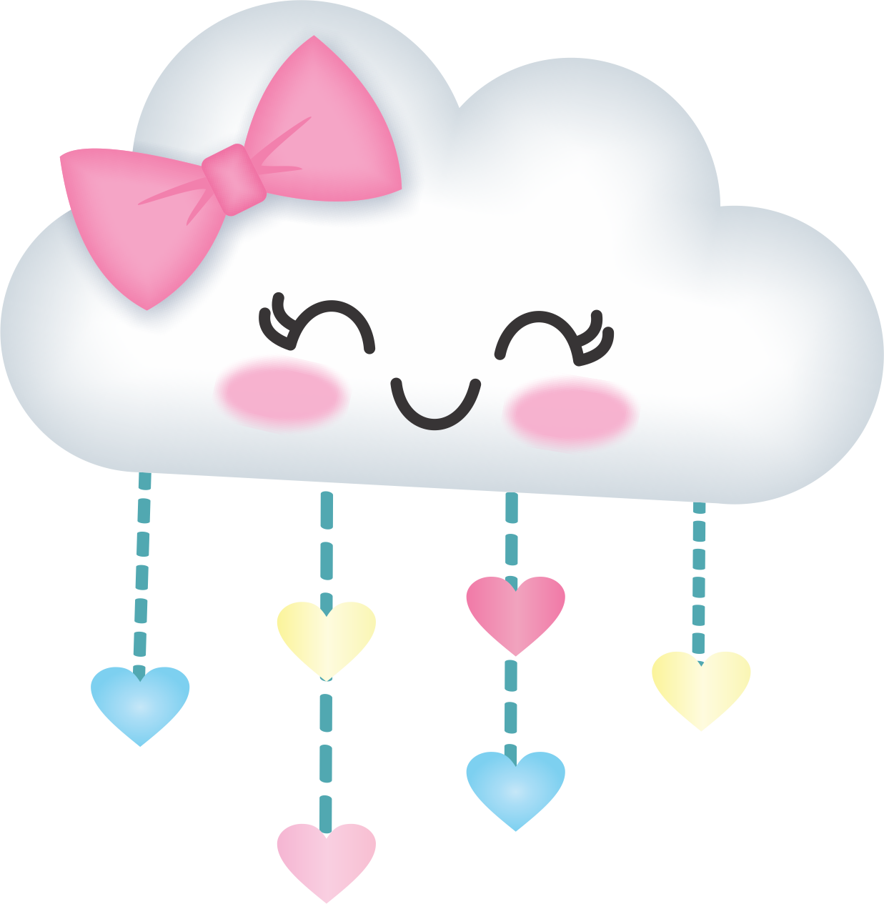 Shopkins Dibujos, Dibujos De Nubes, Lluvia De Corazones, - Lluvia De Amor Png Clipart (1237x1265), Png Download