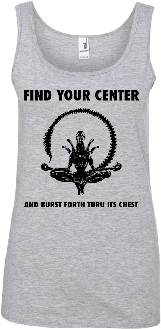 Find Your Center And Burst Forth Thru Its Chest Shirt, - Shirt Clipart (1155x1155), Png Download