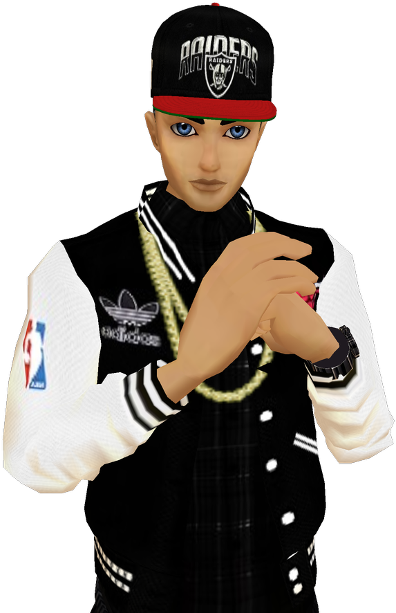 Captured Inside Imvu - Costume Hat Clipart (573x886), Png Download