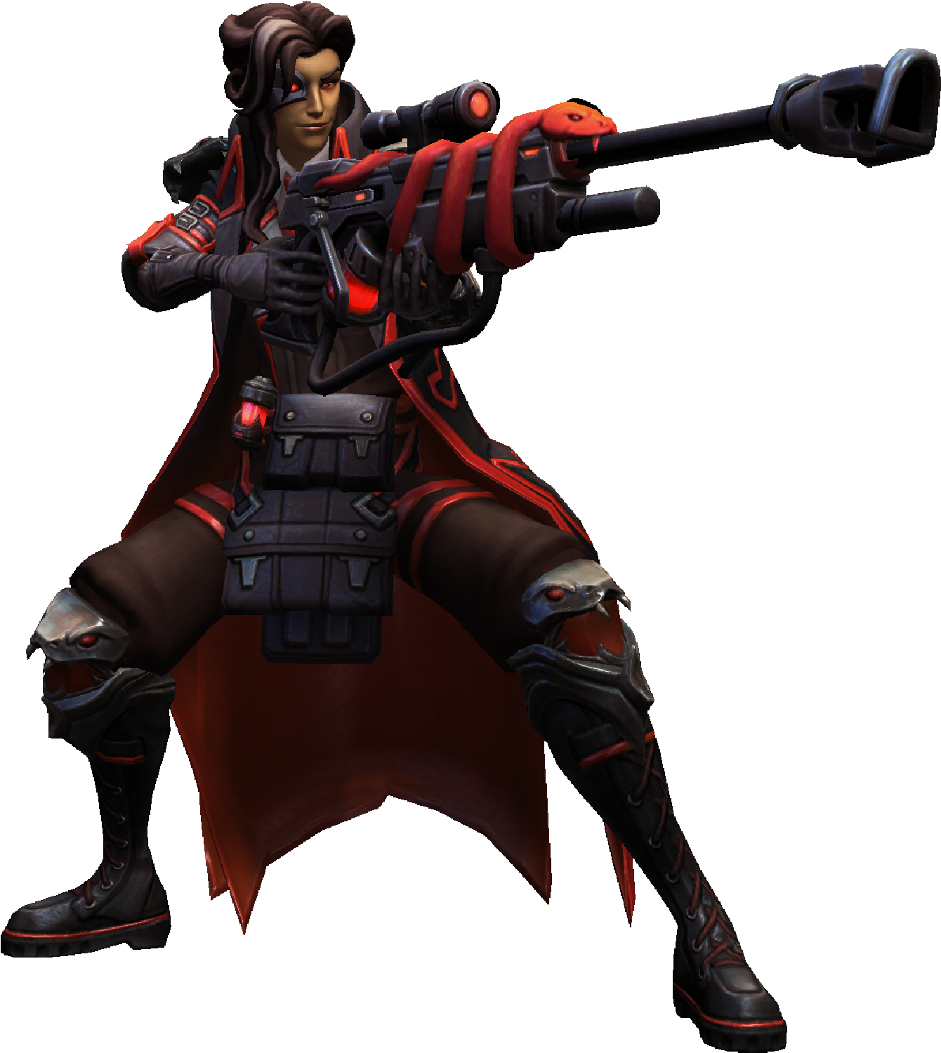 Ana Stand Ready Sidewinder Skin - Action Figure Clipart (2560x1598), Png Download